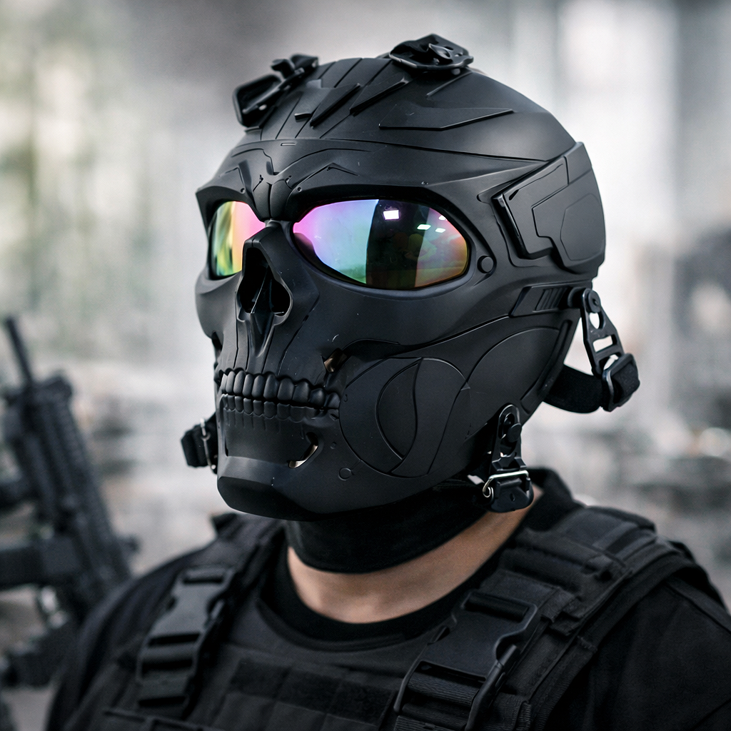 Taktická maska Skull Helmet s hledím