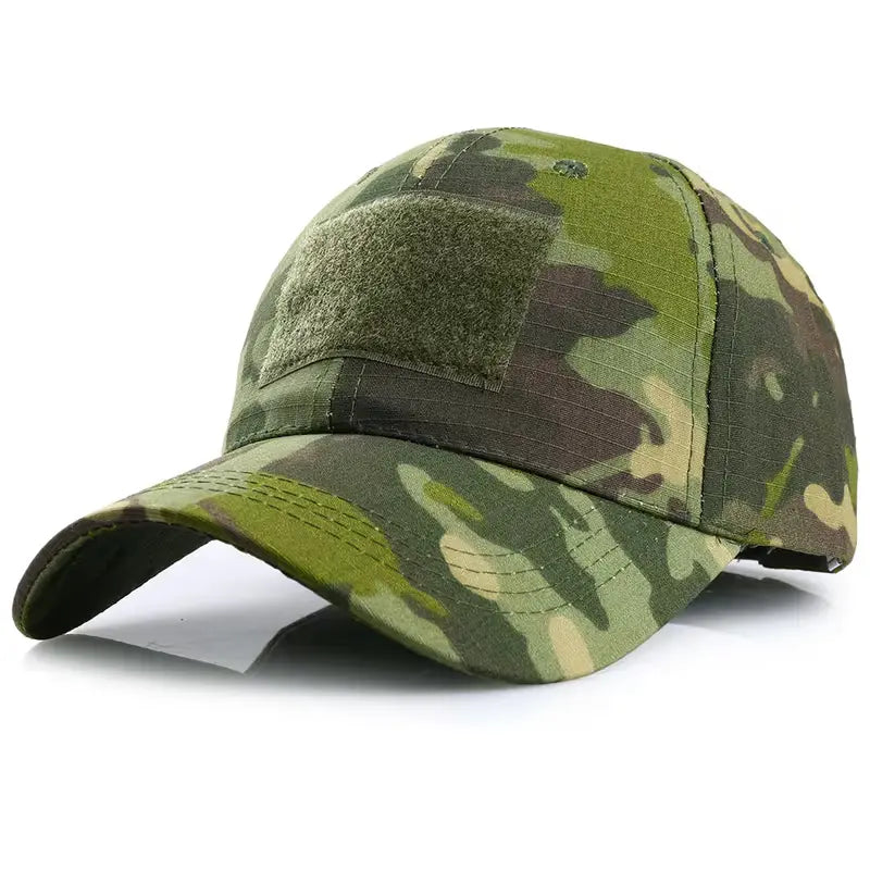 Taktická čepice s kšiltem, velcro