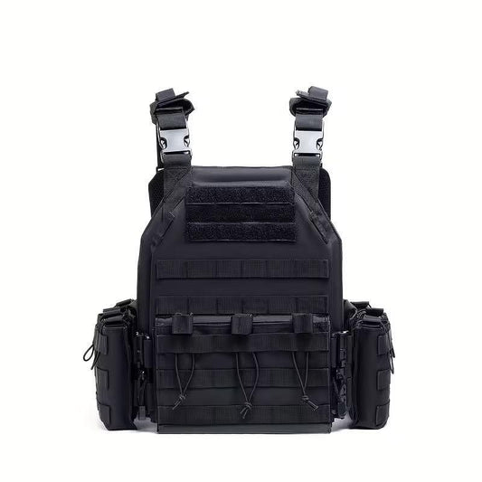 Taktická vesta Plate Carrier, MOLLE systém, s moduly - nastavitelná