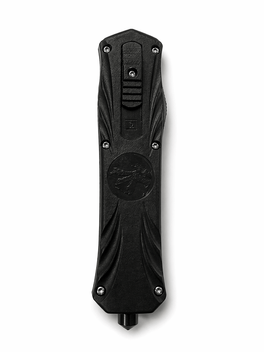 Automatický nůž Black Airsoft Venom OTF s vysouvacím ostřím