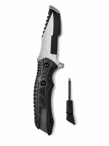 Nůž s ferroceriovou zápalkou a píšťalkou BlackAirsoft Survival