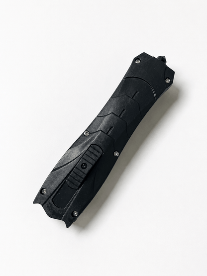 Automatický nůž Black Airsoft Inferno OTF s vysouvacím ostřím