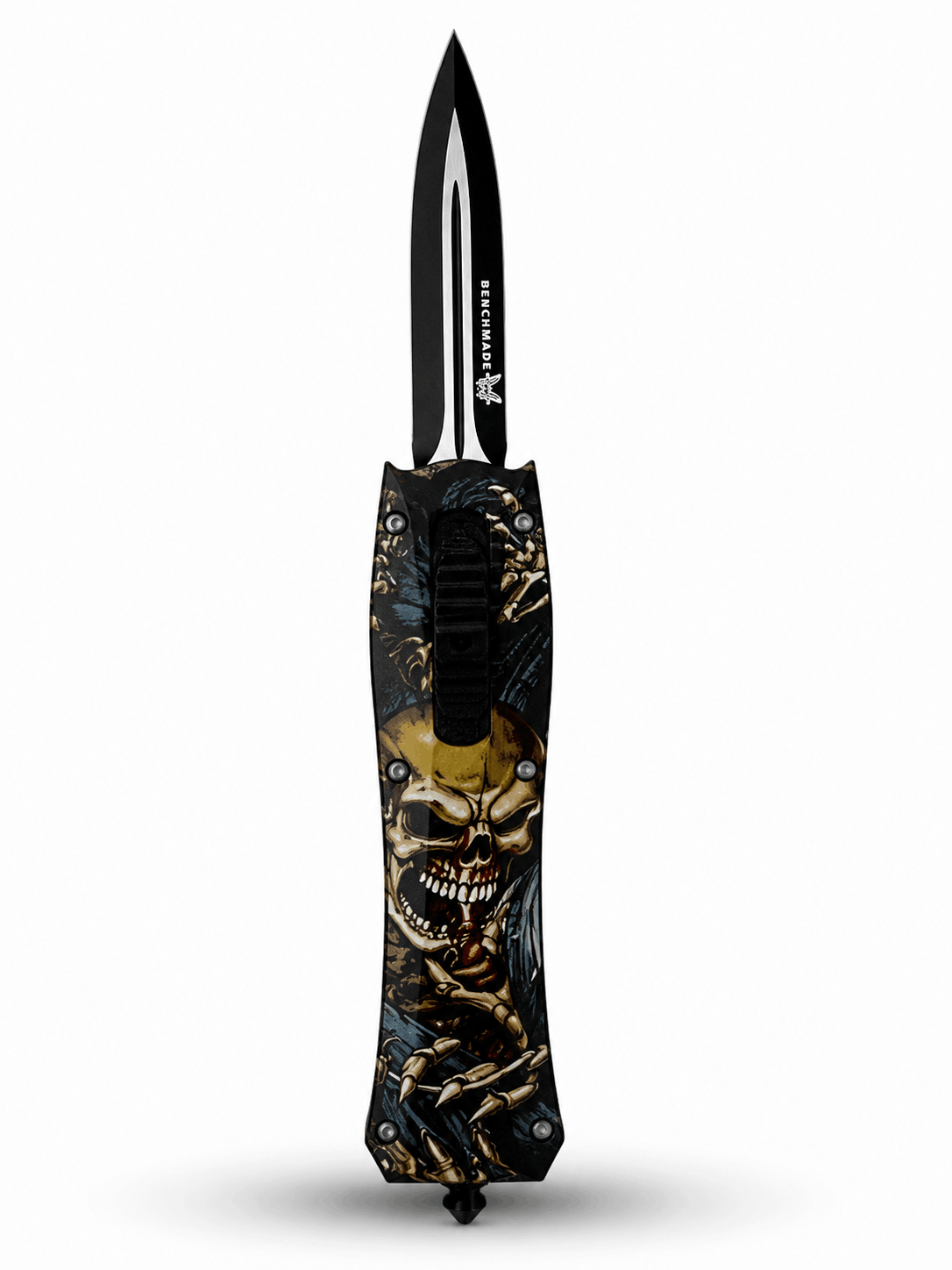 Automatický nůž Black Airsoft Inferno OTF s vysouvacím ostřím