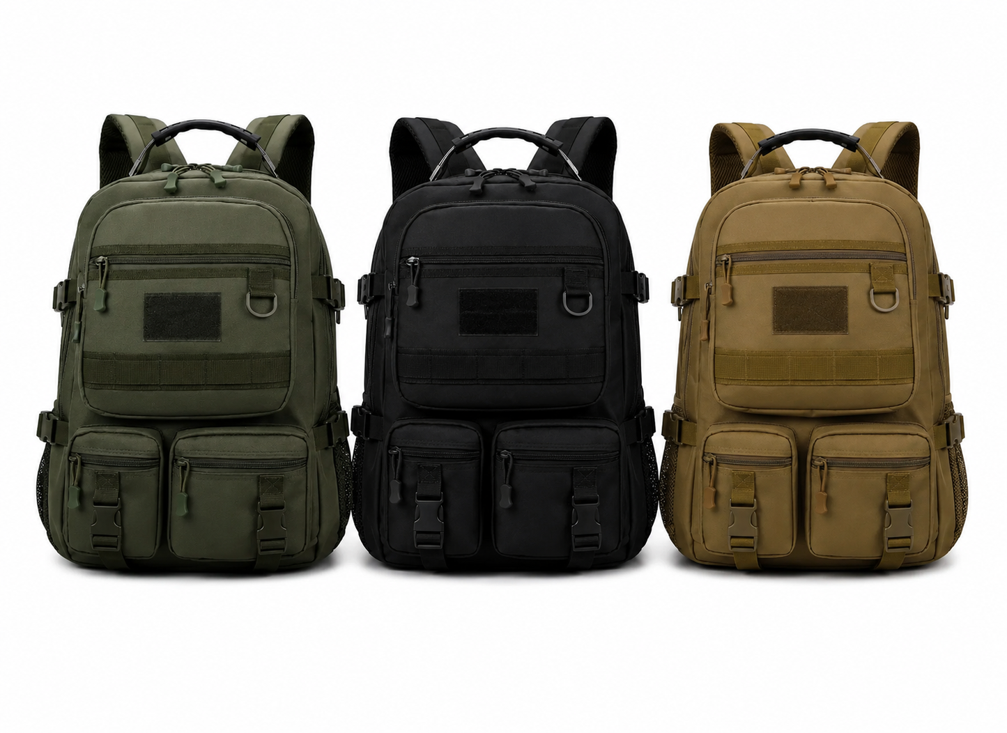 Taktický batoh Black Airsoft Tactical Backpack 35L 600D