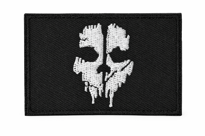 Call Of Duty Ghosts Logan Walker nášivka, velcro – taktický patch s lebkou