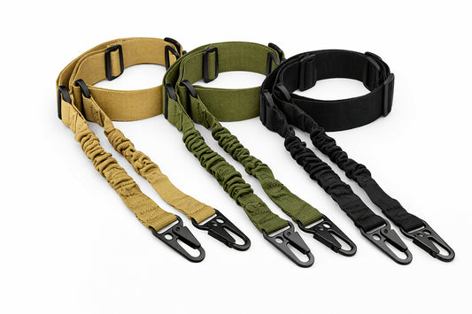 Curea în două puncte pentru armă cu țeavă lungă