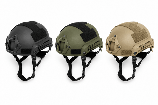Helma pro airsoft MICH High-Cut s NVG montáží a lištami
