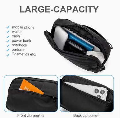 Kompaktní taška na kříž EDC – minimalistická everyday carry taška
