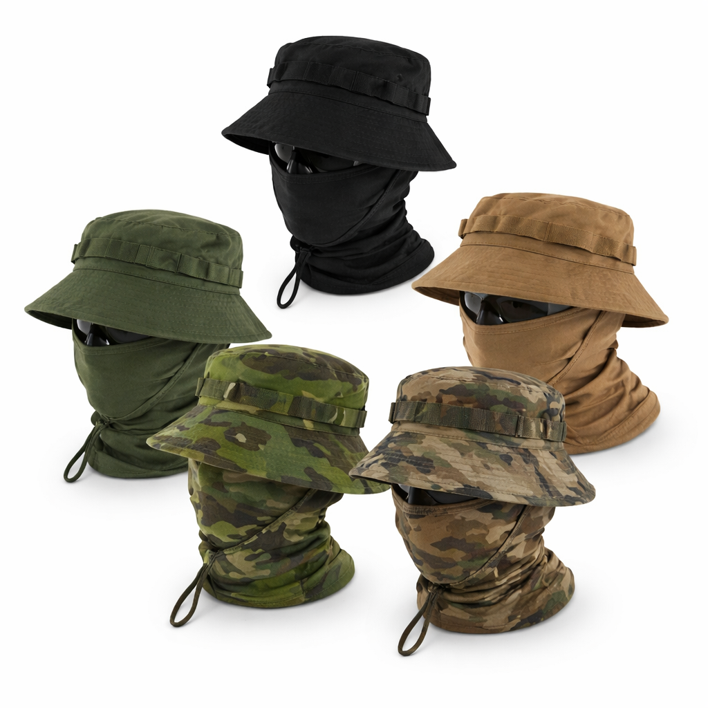 Set șapcă tactică cu cagulă