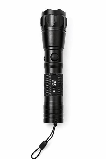 LED svítilna Black Airsoft 903 12V s nabíječkou a akumulátorovou baterií