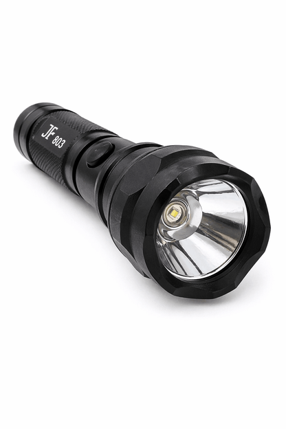 LED svítilna Black Airsoft 903 12V s nabíječkou a akumulátorovou baterií