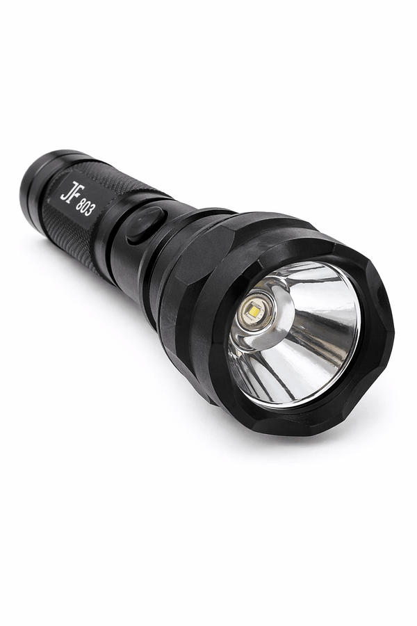 LED svítilna Black Airsoft 903 12V s nabíječkou a akumulátorovou baterií