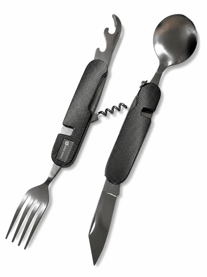 Multifunkční kempingový set BlackAirsoft NomadFork