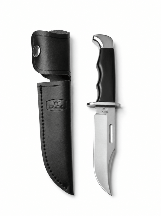 Outdoor nůž BUCK 119 s koženým pouzdrem