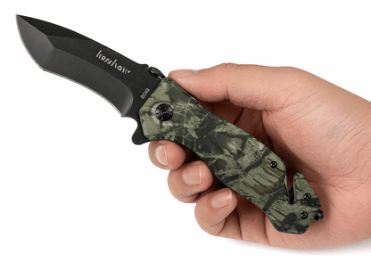 Skládací nůž s kamuflážní rukojetí