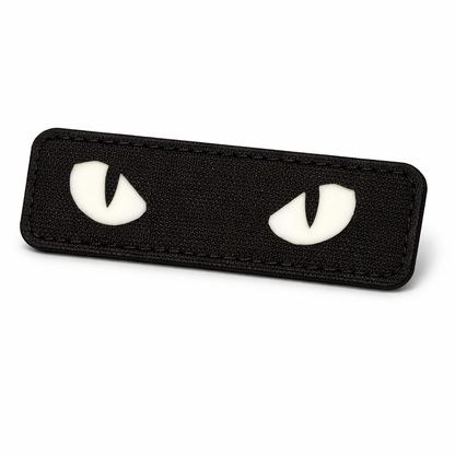 Taktická svítící nášivka, patch „Kočičí oči“ – Glow in the Dark