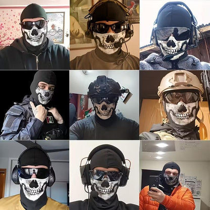 Taktická balaclava – Call of Duty Ghosts - Simon Riley