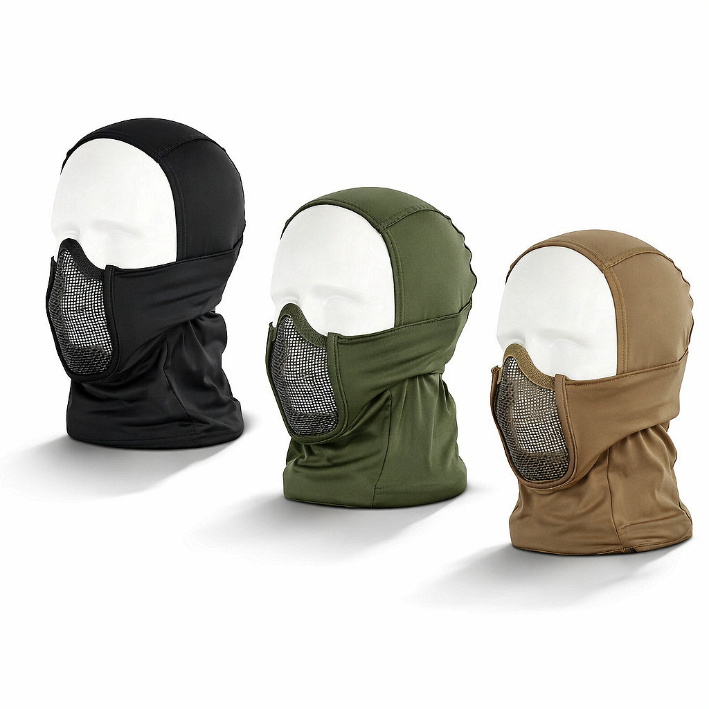 Balaclavă tactică cu mască de gură încorporată