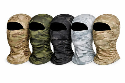 Taktická maskovací balaclava s jedním otvorem – maska na obličej