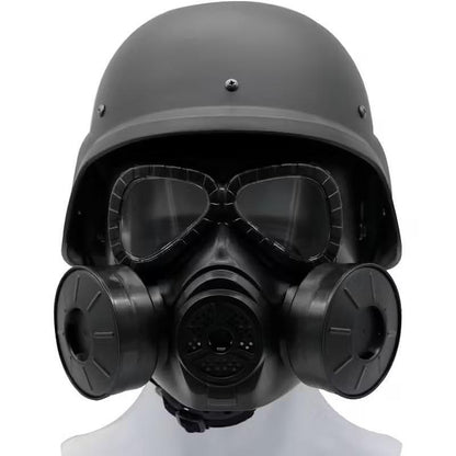 Taktická maska s dvojitými filtry – SWAT styl
