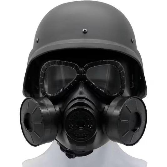 Taktická maska s dvojitými filtry – SWAT styl