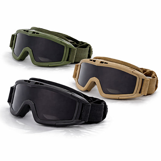 Masca de protecție tactică, ochelari anti-ceață