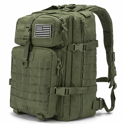 Taktický batoh 45L, velcro s vlajkou USA 900D