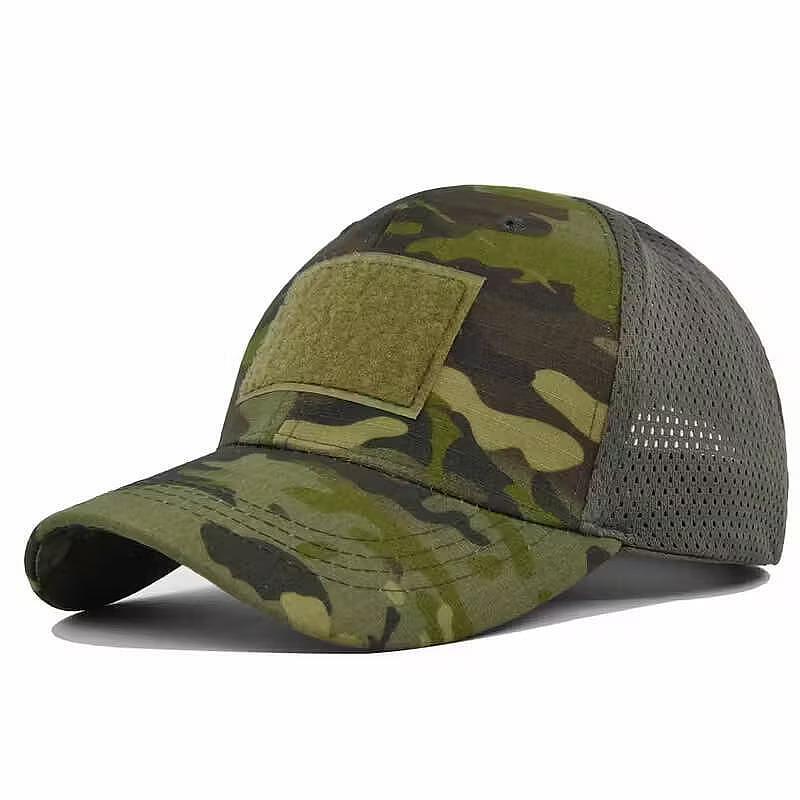 Taktická Trucker čepice s kšiltem a síťkou, velcro