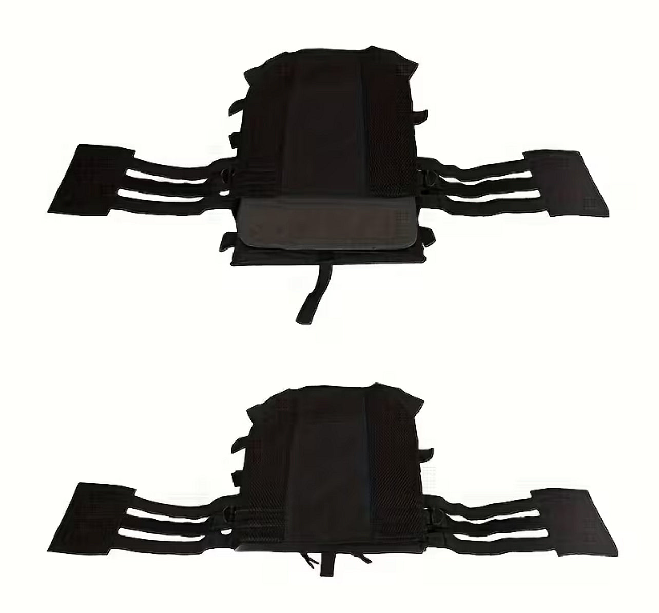 Taktická vesta Plate Carrier, systém MOLLE, nastavitelná