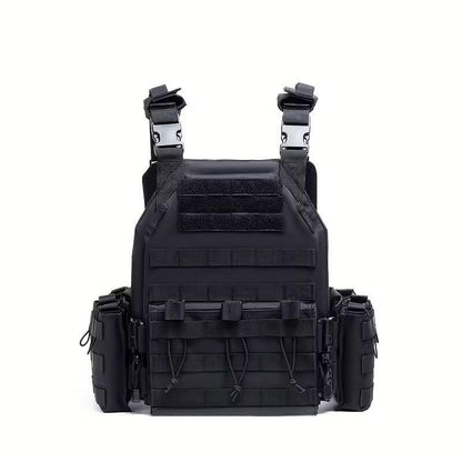Taktická vesta Plate Carrier, MOLLE systém, s moduly - nastavitelná