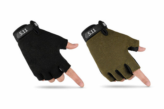 Mănuși tactice fără degete, fără protecții