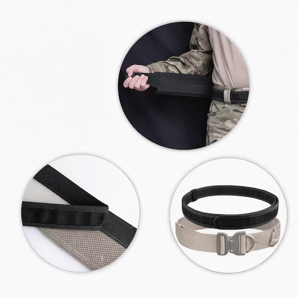 Taktický vnitřní opasek 3.8cm (134cm) – Velcro Duty Belt